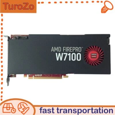 AMD FirePro 8GB W7100 GDDR5 PCIe x16 Video Graphics Card - Image 1 of 4