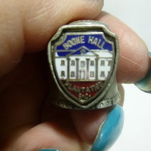 DEDAL DE PELTRE - BOONE HALL PLANTATION S.C. Recuerdo - EVC - Imagen 1 de 6