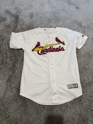 Camiseta deportiva de béisbol de los Cardenales de San Luis mediana juvenil 10 12 MLB - Imagen 1 de 4