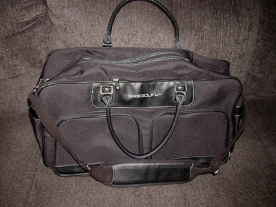 Bolsa de viaje de lona NIKE Golf 24 pulgadas con correa ajustable para el hombro negra como nueva Pkts Foto 1 de 4