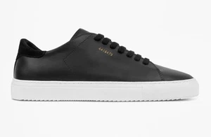 Zapatillas de deporte de cuero AXEL ARIGATO Clean 90 NEGRAS Reino Unido 8 UE 40 PRECIO DE VENTA SUGERIDO POR EL FABRICANTE 215 £ XF16 - Imagen 1 de 15