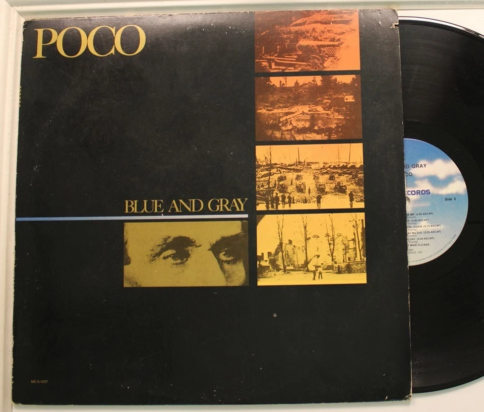Poco Lp Blue And Gray On Mca - Vg+ To Vg - Image 1 of 1