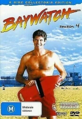 Baywatch: Season 4 (Six DVD Boxed Set) (DVD) David Hasselhoff Jeremy Jackson - Image 1 of 2
