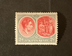 Briefmarken St Kitts - Nevis Scott #82 auf Falz - Bild 1 von 2
