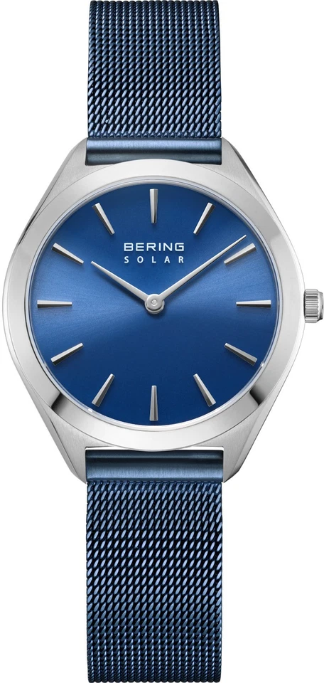 BERING - Damenuhr Solar blau Milanese-Band - 17331-307 - Damenuhren - Bild 1 von 1