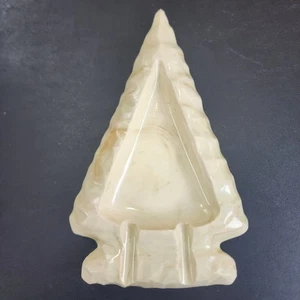 Vintage Frankoma Keramik Keramik Pfeilspitze Aschenbecher Schmuck Perle MCM Knapping - Bild 1 von 15