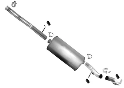 Exhaust System Muffler Tail Pipe Fits Silverado 1500 2009-13 4.8L 133" Wheelbase - Image 1 of 4