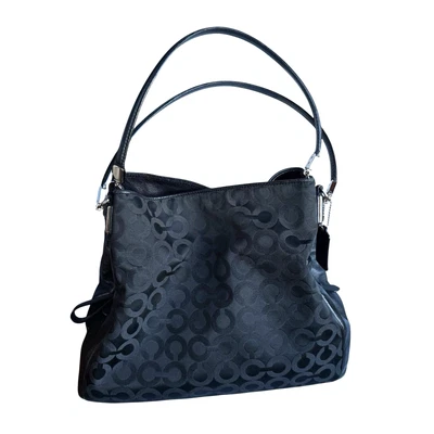 Bolso Hobo Coach Madison Negro Phoebe Art Signature E1376-26448 Bolso de Mano Cartera Foto 1 de 4