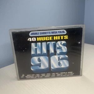 Hits 96 - Oasis, Pulp, Suggs, Bjork, Seal, Take That, Erasure Music Cassette 03a - Picture 1 of 3