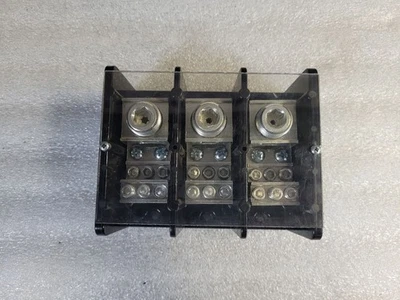 Littelfuse LFD35533 Power Distribution Block 600V 380A 3-Pole USED - Image 1 of 4