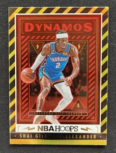 2023-24 Panini NBA Hoops Shai Gilgeous-Alexander Dynamos Holo Foil #6 OKC - Picture 1 of 2