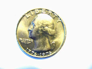 Rare 1776-1976 Bicentennial Quarter With Mint Mark filled in. #7 - Picture 1 of 2