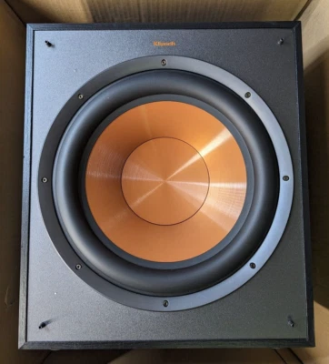 Klipsch - Alto Rendimiento - Subwoofer de disparo frontal inalámbrico de 12" - R-120SWI - NOB Foto 1 de 4