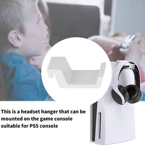 Headphone Holder Durable Quick Install Gaming Headset Hook Stand for PS5 - Picture 1 of 12
