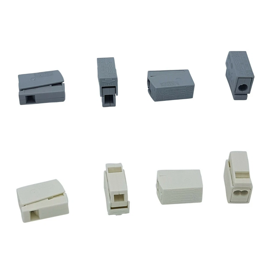 Wago 224-101 224-112 Leuchtenklemmen Dosenklemmen 1-Leiter 2-Leiter Wagoklemmen  - Bild 1 von 1