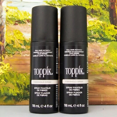 --2--  Toppik Fiberhold Hair Spray 118ml / 4oz NEW ! FRESH, 100% AUTHENTIC - Image 1 of 4