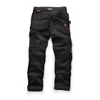 Scruffs Workshop Trade Holster Durable Trouser Black Size 38S - T55211