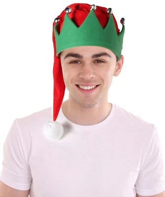 Adult Men’s Santa’s Helper Magical Knitted Hat,  HA-038 - Image 1 of 4