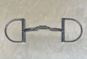 Myler Level 2 Dee Low Port Comfort Mouth D-Ring Dee Ring BIT - 5 3/4" - MB04 - Picture 1 of 4