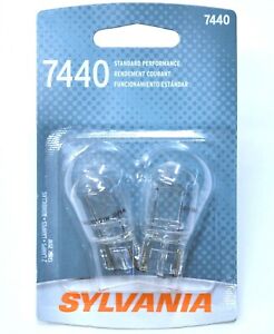 Sylvania Basic 7440 25W Two Bulbs Rear Turn Signal Light Replace Stock Lamp OE