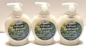 Softsoap Soothing Clean Moisturizing Aloe Vera Hand Soap 7.5oz Lot of 3