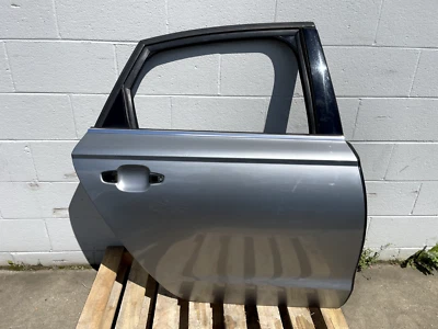 AUDI A6 S6 2012-2017 lado del pasajero trasero derecho carcasa de puerta gris OEM Foto 1 de 4