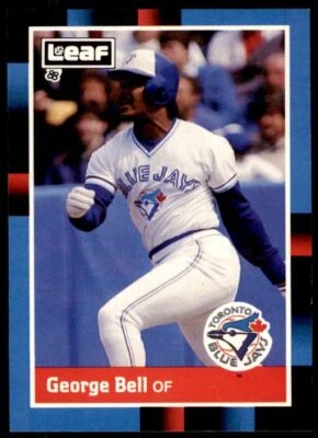 1988 LEAF GEORGE BELL . TORONTO BLUE JAYS #254 - Image 1 of 2