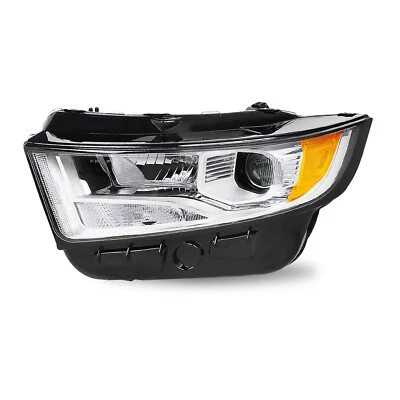 For 2015 2016 2017 2018 Ford Edge Halogen Type Left Driver Side Headlight Lamp - Image 1 of 4
