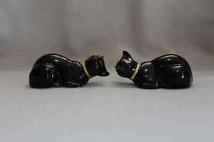 Paquete de 2 botellas de perfume de vidrio Avon Black Cat Cotillion & Here's My Heart de colección - Imagen 1 de 19