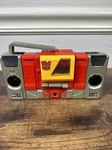 Vintage 1984 G1 Takara Transformers Blaster Radio Boombox Figure missing handle  - Picture 1 of 20