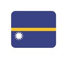 Mousepad Fahne Flagge Nauru Mauspad