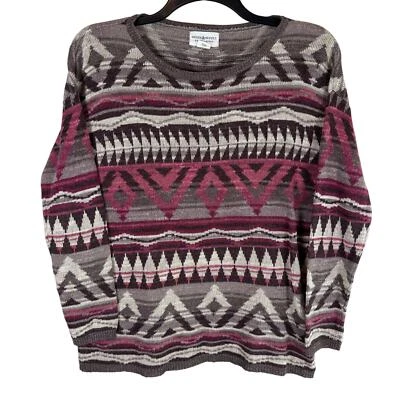 Suéter Denim & Supply Ralph Lauren Azteca Para Mujer Mediano Suroeste Boho Foto 1 de 4