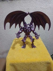Yu-Gi-Oh Egyption Figure Rare Botleeg 10" Made At México Purple Hard Plastic - Picture 1 of 12