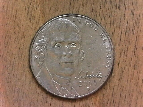 2009 D  Jefferson Nickel # 1 Cover