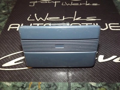 OEM 86-89 Honda Accord SE0 sedán panel puerta trasera cenicero conjunto azul  Foto 1 de 4