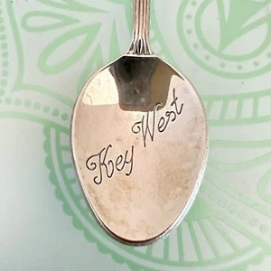 Vintage KEY WEST Souvenir Spoon Silver-Plated - Picture 1 of 5