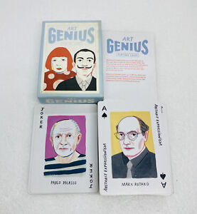 Art Genius Playing Cards Deck Pop Art featuring Pablo Picasso & Frida Kahlo 25