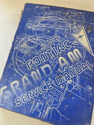 1986 Pontiac Grand Am Genuine OEM Service Repair Shop Manual - Image 1 of 4