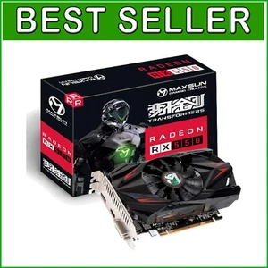 Low Noise 4GB AMD Radeon ITX Graphics Card - HDMI, DVI-D, DisplayPort Outputs - Picture 1 of 11