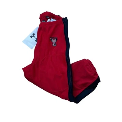 NEW Texas Tech Red Raiders x Under Armour Team Issued Football Pants Red • Large - Image 1 of 4