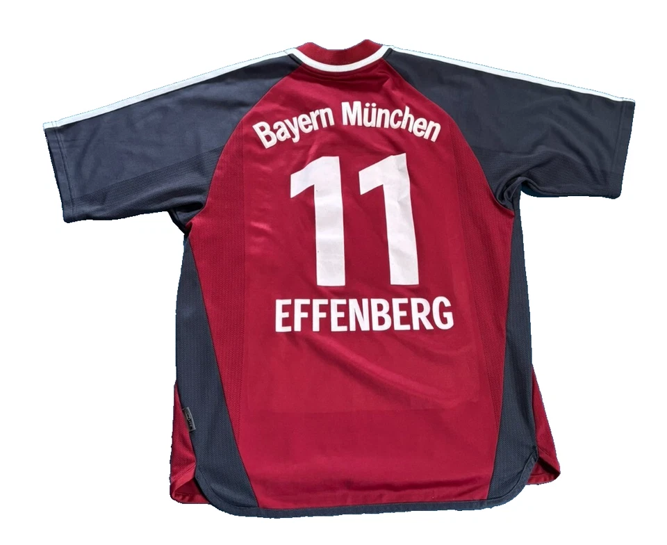 FC Bayern München Trikot Effenberg 2001/02 Gr. M Adidas Opel - Bild 1 von 4