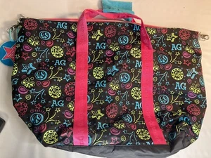 American girl large colorful tote duffle bag - Picture 1 of 7