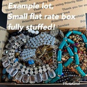 Vintage To Now Jewelry Lot, Craft & Repair 2.5lb Necklace Bracelet minor issues - Picture 1 of 8