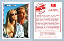 Kelly - Steve #70 Beverly Hills 90210 Panini 1991 Sticker
