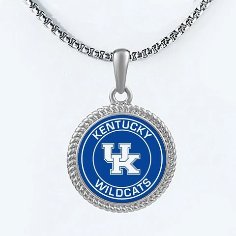 Kentucky Wildcats Mens Womens 20" Lnk Chain Pendant Necklace w Gift Pkg D22 Cover