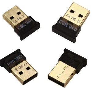 Adaptateur dongle sans fil Bluetooth USB 4.0 CSR récepteur 8/10UK - Windows F E2Z8 - Photo 1/10