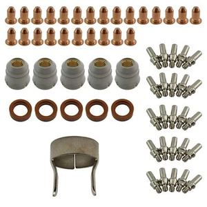 CUT30 PC210 Antorcha Compatible Consumible Pack de 61 piezas con Artículos Esenciales - Imagen 1 de 12
