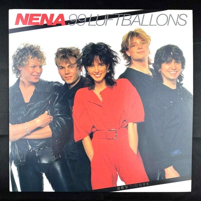 Nena 99 Luftballons (Luft Balloons) vinyl record LP Japan Import 80s Pop NM M- - Image 1 of 4