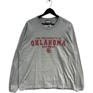 Vintage University Of Oklahoma Sooners Tee Gray Mens XL - Picture 1 of 8
