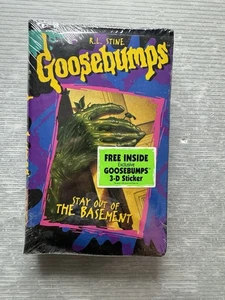 GOOSEBUMPS Stay Out of the Basement 1996 VHS / NEW - Imagen 1 de 13